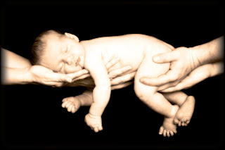 Jake Dreyer newborn photo taken by Goofyfoot Photography in March 2009