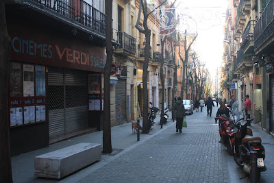 Carrer Verdi in Gràcia district