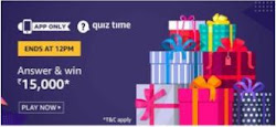 Amazon Daily Quiz Answers Today 23 July 2020