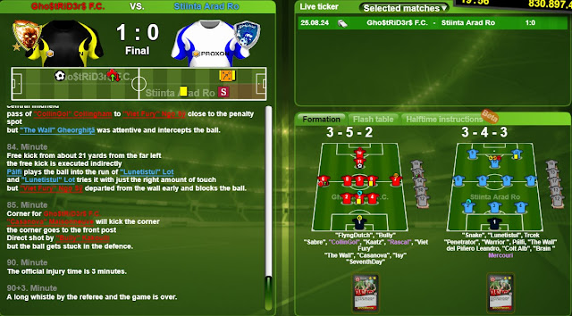 Gho$tRiD3r$ F.C.  vs  Stiinta Arad Ro