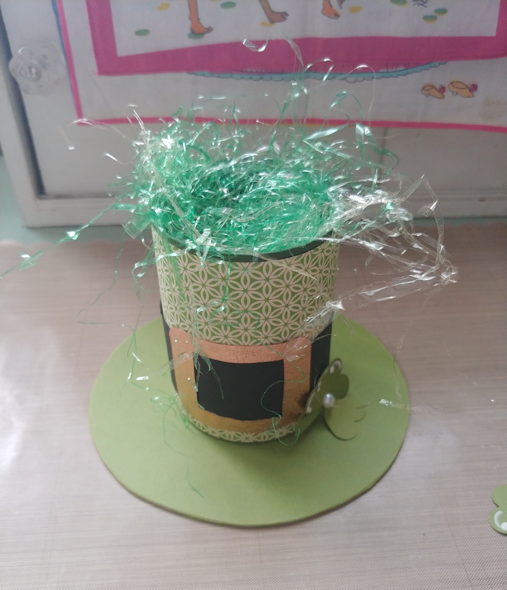 Upcycled Tin Can St. Patrick's Day Hat