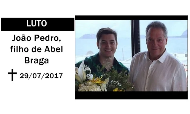 Morre filho do técnico Abel Braga. 