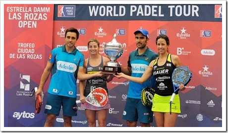 Bela-Lima y Salazar-Marrero campeones del Estrella Damm Las Rozas Open WPT 2016.