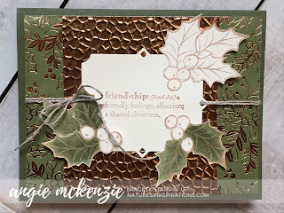 Nature's INKspirations by Angie McKenzie, Independent Stampin' Up!® Demonstrator and Creative Coach, Christmas Gleaming, Praiseworthy Prose, Supplies available 24/7 in my online store, Christmas 2019,