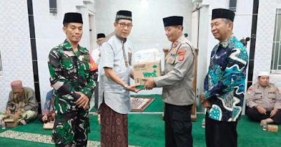 Panit Binmas Polsek Kotagede Sampaikan Pesan Kamtibmas di Safari Sholat Tarawih