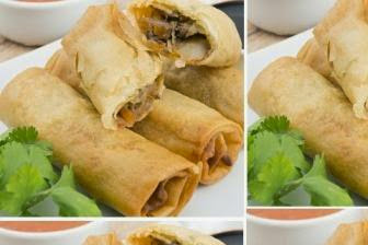 Resep Lumpia Isi Jamur Enak