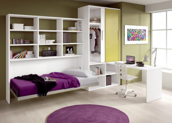 Bedroom Decoration with Storage