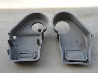 Volvo P1800 Heater Box - After Sandblasting