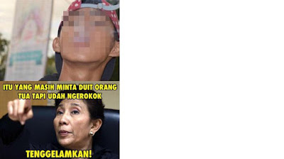 Orangtua Dan Siswa Pukul Guru Sampai Berdarah, Beredar Meme Bocah Greget Ini!