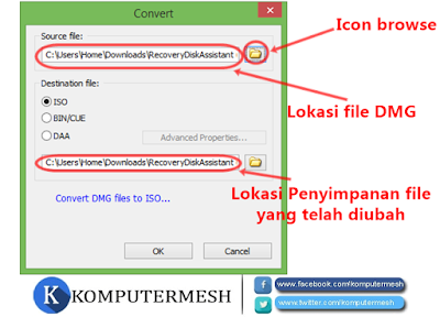 Cara Mengubah (Convert) File DMG Menjadi ISO