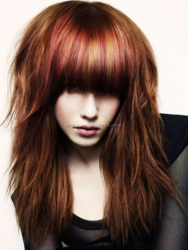 Ideas  Hairstyles on Bold Hair Highlights Ideas   Haircuts  Hairstyles  Haircuts 2012