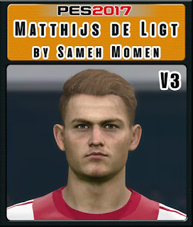 PES 2017 Faces Matthijs de Ligt by Sameh Momen