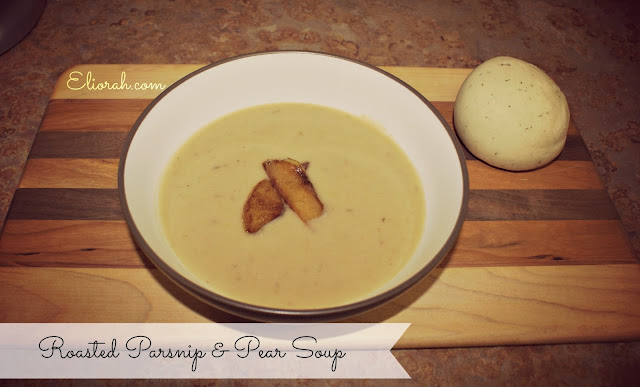 Roasted Parsnip and Pear Soup