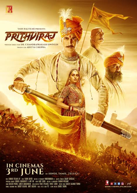 Samrat Prithviraj (2022) Movie Download {Hindi} Cam-Rip 480p [400MB] || 720p [1GB] || 1080p [2.7GB] by 9xmovieshub.in