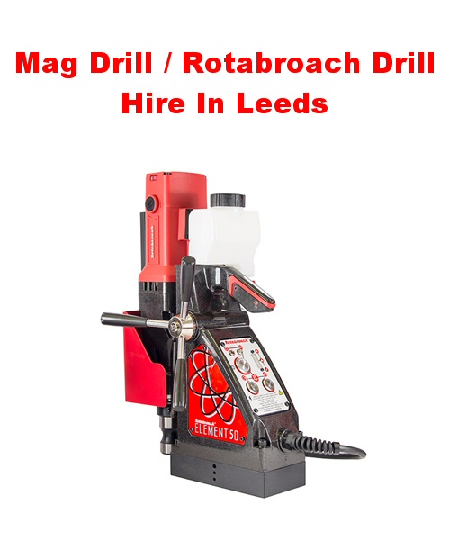 Mag Drill - Rotabroach Drill Hire In Morley, Leeds