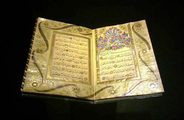 Hand Painted Koran at Sakip Sabanci Museum