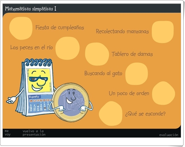 "Matemáticas Simpáticas I" (Juegos de 1º de Primaria)