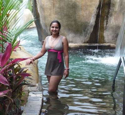 Waterpark Aunties - enjoying