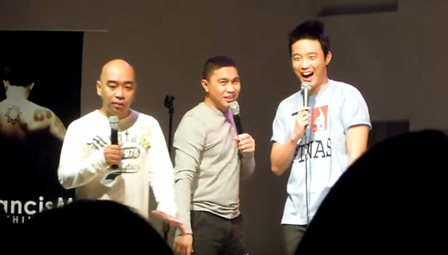 Wally Bayola, Jose Manalo and Ryan Bang.