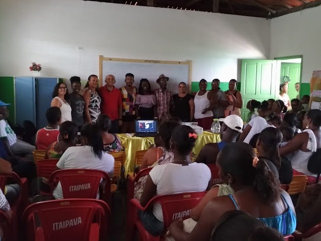 Escola da Comunidade Quilombola de Baixa Grande, realiza atividades sobre Consciência Negra.