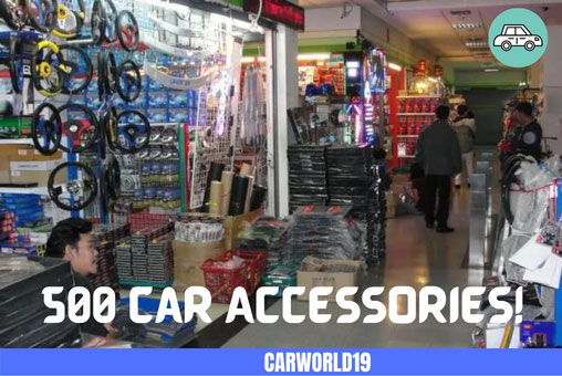 500 car Accessories!