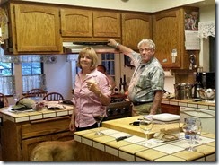 Al n Sally in Kitchen