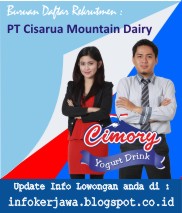 Lowongan Kerja Cimory Group