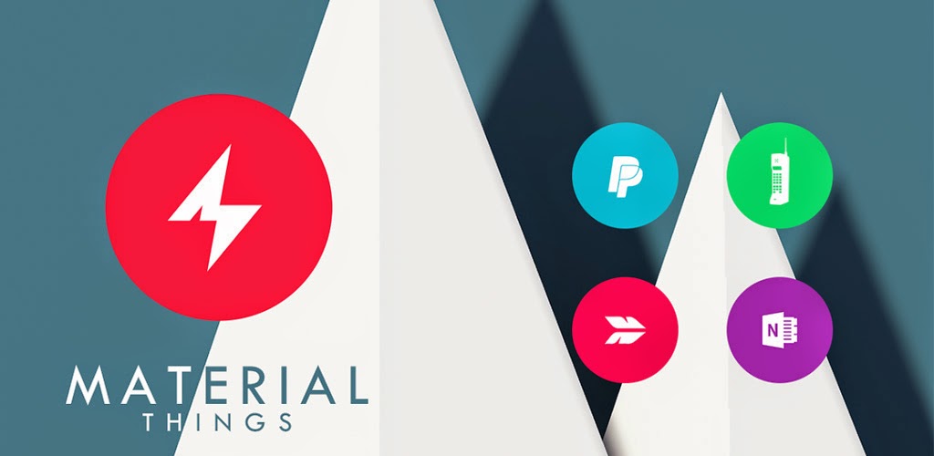 Download Material Things Lollipop Theme v2.0.0 Apk Links
