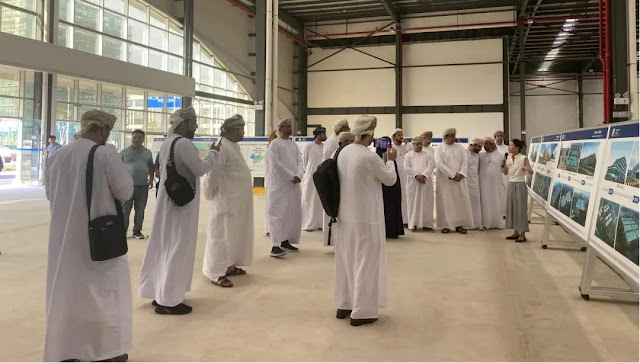 The Omani delegation visited Pingqian Industrial Park(Zhaoqing)