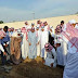 Suasana sederhana pemakaman Pangeran Muhammad Bin Faishal Bin Abdulaziz Al Saud