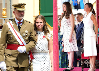 Princess Leonor attends Academia Militar