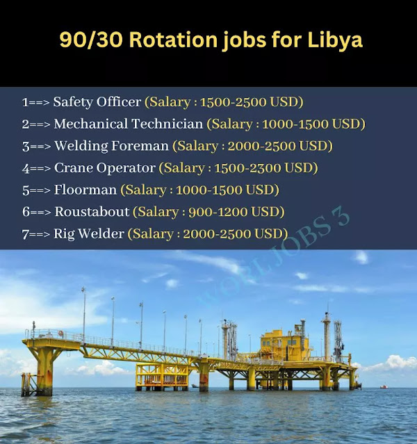 90/30 Rotation jobs for Libya