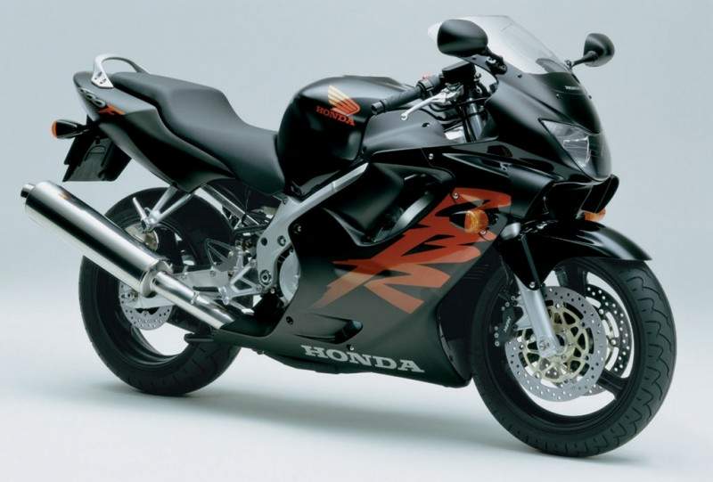 The Honda CBR600F4 engine