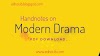 Modern Drama Handnotes PDF Download