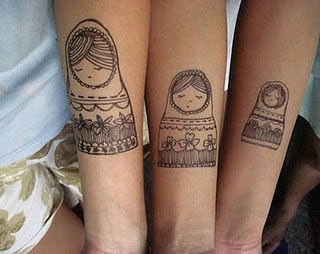 matching tattoos style