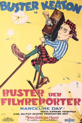 silent movie comedy poster