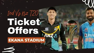 India Vs New Zealand 2nd T20 Tickets
