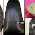 How to straighten Hair Naturally at home within 15 minutes ! 100% Works  3 Ingredients