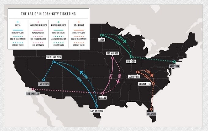 Save on flights booking with Hidden city