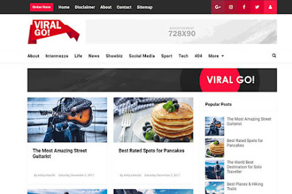 Viral Go Blogger Template