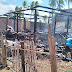 Kebakaran Hanguskan 1 Unit Rumah Panggung 12 Tiang Di Desa Poja Kec. Sape 