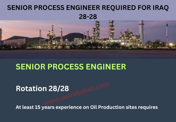 SENIOR PROCESS ENGINEER REQUIRED FOR IRAQ 28-28