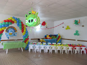 DECORACION FIESTA ANGRY BIRDS