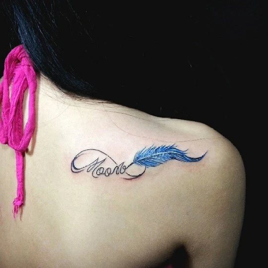 infinito nombre tatuaje