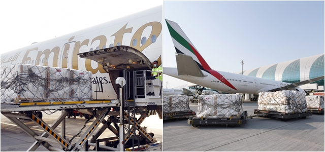 AÉREAS: Emirates lança ponte aérea humanitária para transportar ajuda emergencial às vítimas dos terremotos na Turquia e Síria