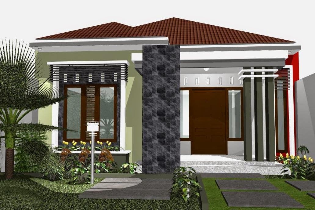 Pembagian Ruangan pada  Desain  Rumah Minimalis 1 Lantai  