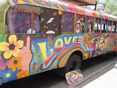 Hippie Cars the Magic Bus