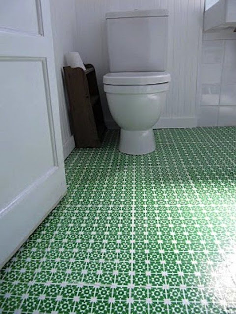 cheap vinyl flooring - bathroom floor ideas