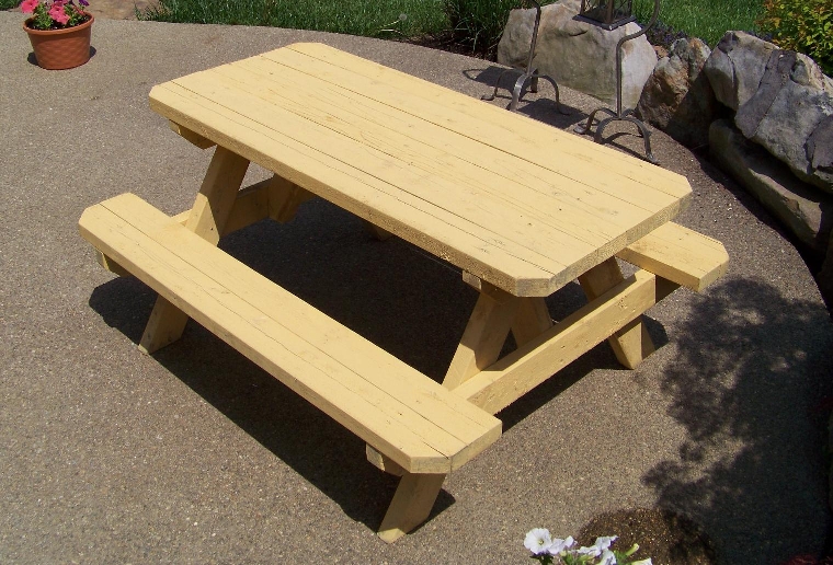 Wooden Picnic Table Plans