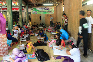 wisata pajangan lomba menggambar dan mewarnai merti dusun krebet desa wisata krebet 2016